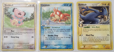 Pokemon Kortteja - 3 erilaista