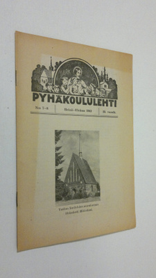 Pyhäkoululehti N:o 7-8 1943