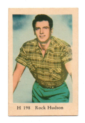Purkkakuva H n:o 198 ROCK HUDSON Purukumikuva