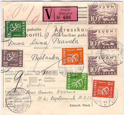 M30 1942 vakuutettu tilaaottava paketti