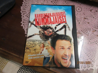 Kahdeksanjalkaiset Kummajaiset dvd. Kauhukomedia.