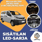Nissan NV200 Sisätilan LED-sarja 7-osainen - pikkukuva 1