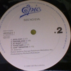 SEE NO EVIL  ::  SEE NO EVIL  ::   VINYYLI.  LP     1989 - pikkukuva 4