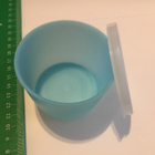 Tupperware turkoosi/ vaaleansininen tiivis kulho - pikkukuva 1