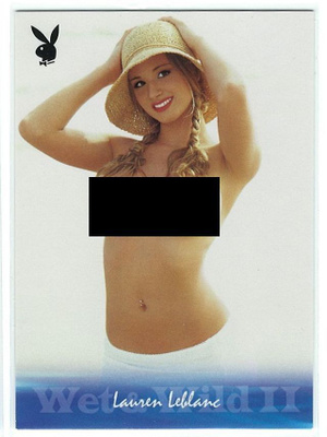 2007 Playboy Wet & Wild Series 2 #36 Lauren Leblanc