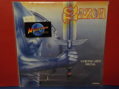 Saxon - Strong Arm Metal M-/M- LP