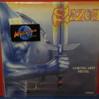 Saxon - Strong Arm Metal M-/M- LP - pikkukuva 1
