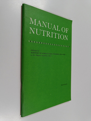 Manual of nutrition