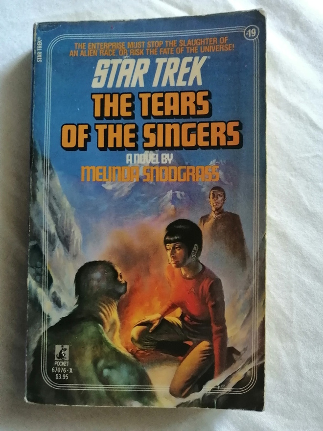 Star Trek TOS # 19: Tears of the Singers (Snodgrass, Melinda