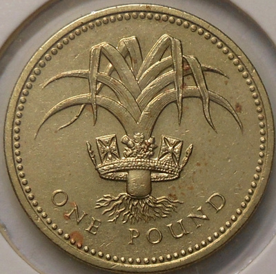 Britania. 1 pound 1990.