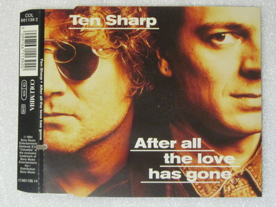 Ten Sharp • After All The Love Has Gone CD Maxi-Single