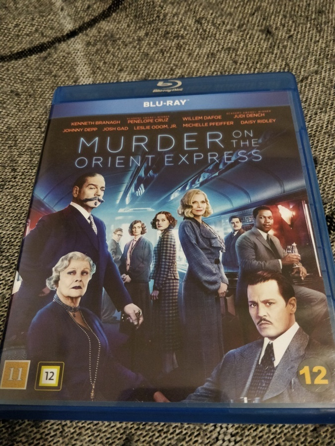 Idän Pikajunan Arvoitus (Johnny Depp) Blu-ray
