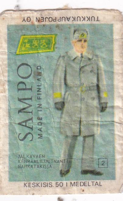 Sampo. 2. Jalkaväen kenraaliluutnantti    7/13