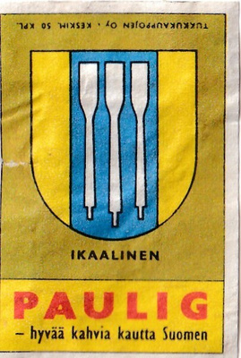 Paulig. Ikaalinen, vaakuna.  s104