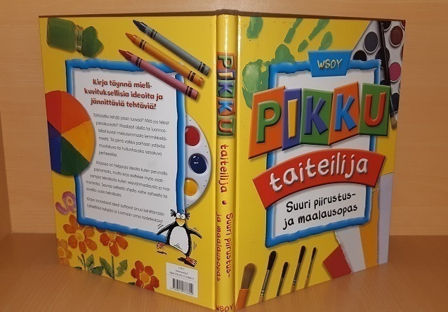 Pikku taiteilija : suuri piirustus ja maalausopas