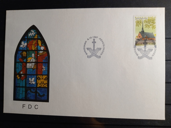ÅLAND EPK FDC 8/1997: Maarianhaminan kirkko