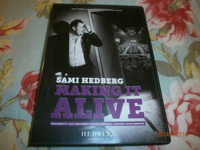 SAMI HEDBERG MAKING IT ALIVE   -    DVD