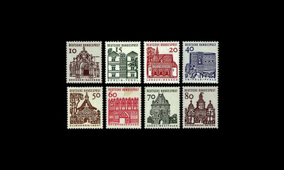 Saksa 454-61 ** Käyttösarja rakennuksia (1964)