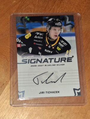 26-27 Blueline Signature Silver Jiri Tichacek /80 Kärpät