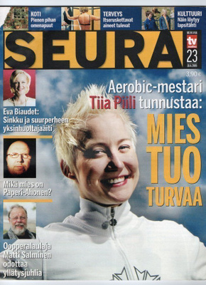 Seura n:o 23 2005 Tiia. Jouko. Arja & Matti. Jasmine. Eva.