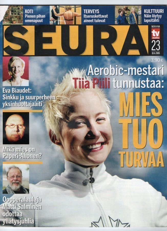 Seura n:o 23 2005 Tiia. Jouko. Arja & Matti. Jasmine. Eva.
