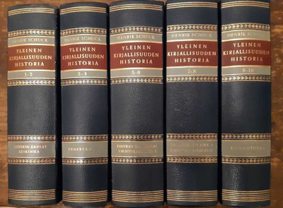 Henrik Schuck - Yleinen kirjallisuuden historia 1-10