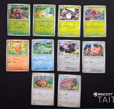 Pokemon kortit 10kpl (#124 Journey Together)