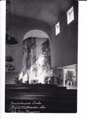 VANHA Postikortti Turku 1950-l