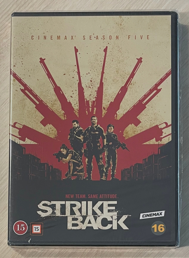 Strike Back: Retribution (kausi 6) 3DVD (UUSI)