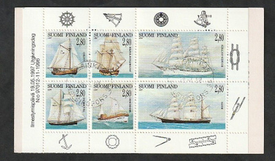 V35 Purjelaivoja, leimattu vihko