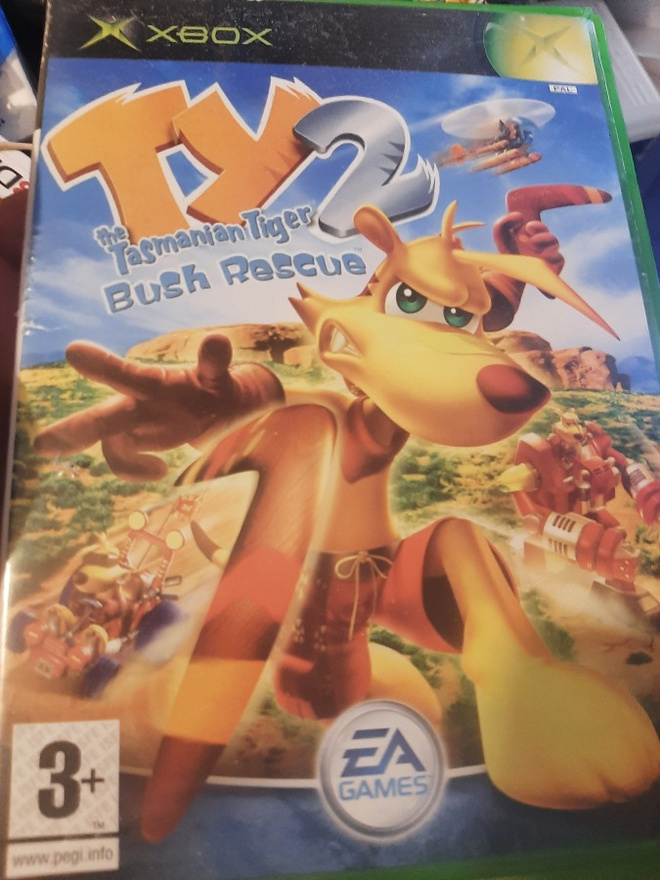 XBOX Ty The Tasmanian Tiger 2 Bush Rescue, ei ohjeita