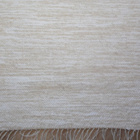 Valkoinen puuvillamatto 190x74cm - pikkukuva 3