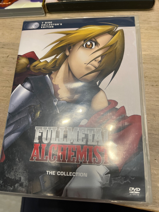 Fullmetal Alchemist anime DVD setti (7 levyä)