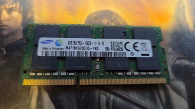 Samsung 8GB PCL3 12800s sodimm muistikampa