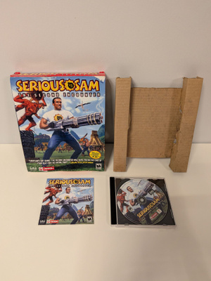Serious Sam Second Encounter PC CD USA CIB BIGBOX BIG BOX