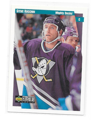 1997-98 Collector`S Choice #1 Steve Rucchin Anaheim Ducks