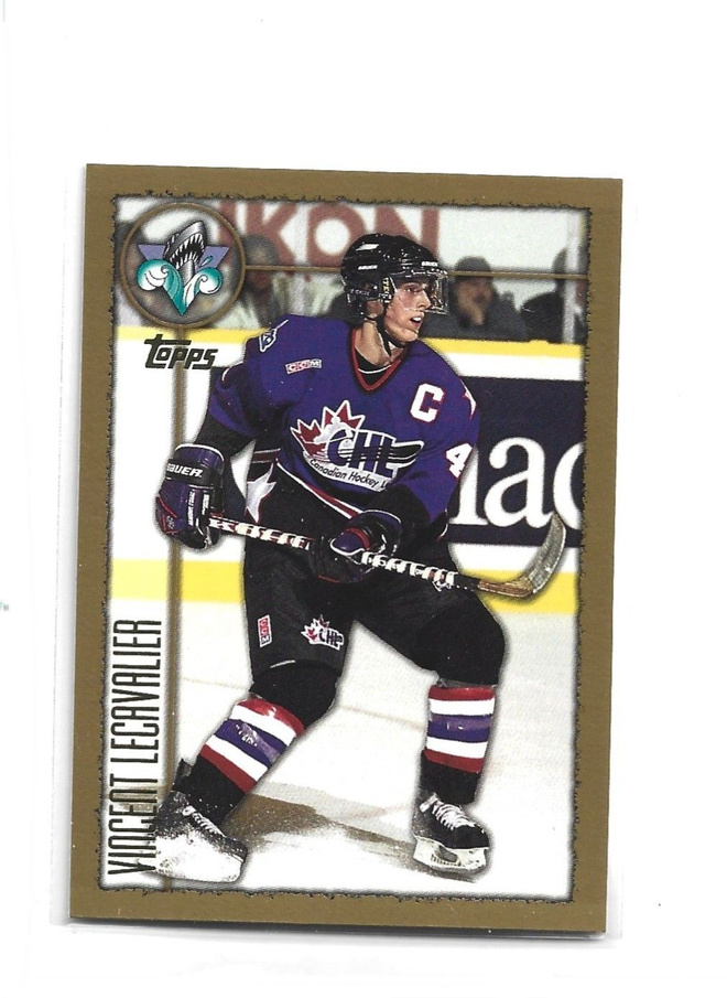 VINCENT LECAVALIER - ROOKIE - 1998-99 TOPPS # 244