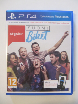 PS4-peli Singstar - Suomi-bileet