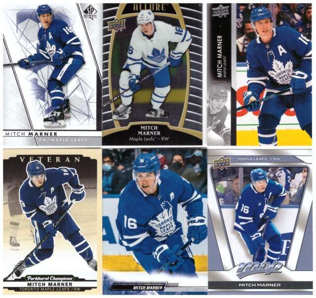 6 x MITCH MARNER Toronto Maple Leafs