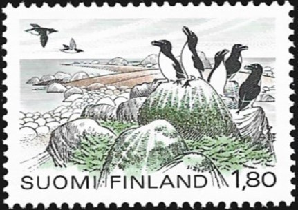 1983 Suomenlahden kansallispuisto 1,80 mk yHS ** LaPe 918 a)