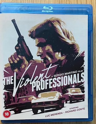 The Violent Professionals blu-ray