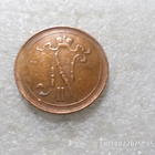 10 penniä 1912 kulkematon , pientä reunakarheutta, - pikkukuva 4