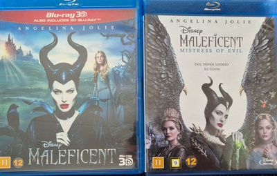 Maleficent - Pahatar +Mistress Of Evil -Blu-Ray
