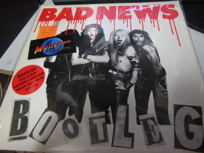 BAD NEWS - BOOTLEG M-/M- LP