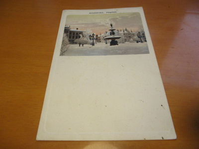 Sundsvall kortti os Helsingin Kuritushuone - 1915