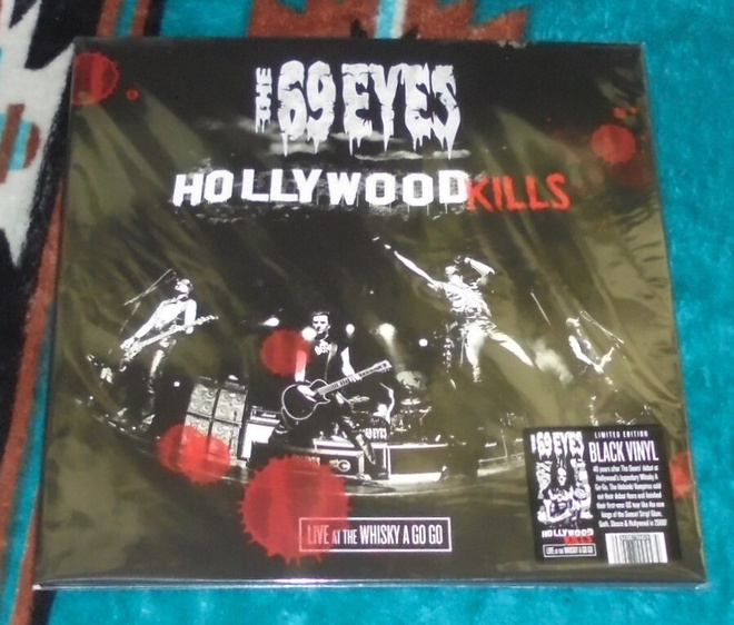 69 EYES~ Hollywood Kills Live ~ 2 LP *UUSI*