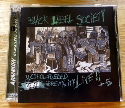 BLACK LABEL SOCIETY alcohol Fueled Brewtality LIVE 2xCD