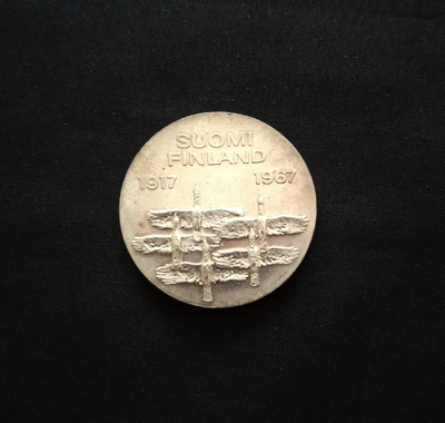 10 Markkaa Independence 1967 Hopeaa!