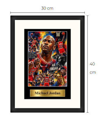 Uusi Michael Jordan Chicago Bulls art print Limited Edition