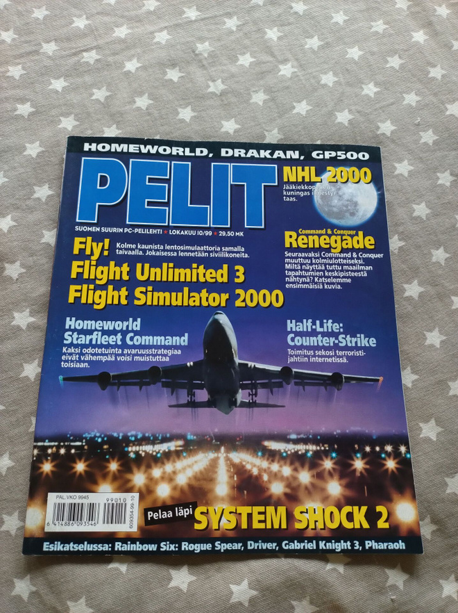 Pelit lehti lokakuu 10/99